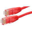 Мрежов LAN кабел ACT IB8500: U/UTP CAT.6, 4x2xAWG24, 250 Mhz, CU медни проводници, кримпнати RJ45 конектори с позлатени пинове, ПВЦ външна изолация - 2 метра