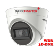 HD-TVI/AHD/CVI/CVBS куполна камера HIKVISION DS-2CE78H8T-IT3F: 5 MPX 2560x1944, инфрачервено осветление до 60 метра, обектив 2.8 mm, Ultra Low Light