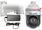 Въртяща HD-TVI/AHD/CVI/CVBS PTZ камера HiLook PTZ-T4225I-D(E): 2 MPX 1920x1080, 25x оптично увеличение, инфрачервено осветление до 100 метра, Ultra Low Light