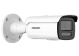 Мрежова IP камера HIKVISION DS-2CD2T47G2H-LI: 4 MPX, AcuSense алгоритми, ColorVu със Smart Hybrid Light комбинирано БЯЛО и инфрачервено осветление до 60 метра, обектив 4 mm