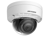 Мрежова IP камера HIKVISION DS-2CD3121G2-ISF: 2 MPX, обектив 2.8 mm, инфрачервено осветление до 40 метра, вандалоустойчива, вграден микрофон, слот за MicroSD карта памет