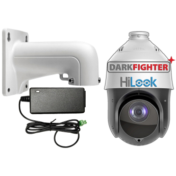 Въртяща HD-TVI/AHD/CVI/CVBS PTZ камера HiLook PTZ-T4225I-D(E): 2 MPX 1920x1080, 25x оптично увеличение, инфрачервено осветление до 100 метра, Ultra Low Light