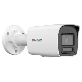 Мрежова IP камера HIKVISION DS-2CD1027G2H-LIU: 2 MPX, Motion Detection 2.0, Smart Hybrid Light комбинирано БЯЛО и инфрачервено осветление до 30 метра, обектив 4 mm, микрофон