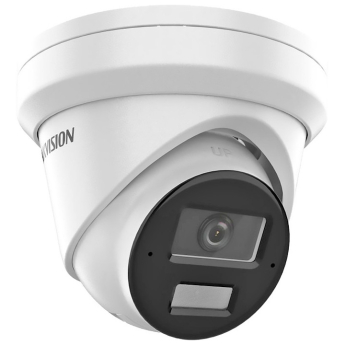 Мрежова IP камера HIKVISION DS-2CD2343G2-LI2U: 4 MPX, Smart Hybrid Light комбинирано ColorVu и инфрачервено осветление до 30 метра, обектив 2.8 mm, AcuSense, с вграден микрофон