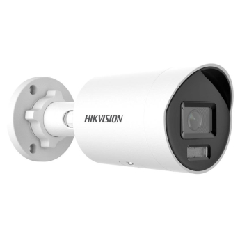 Мрежова IP камера HIKVISION DS-2CD2087G2H-LIU: 8 MPX, AcuSense алгоритми, ColorVu със Smart Hybrid Light комбинирано БЯЛО и инфрачервено осветление до 40 метра, обектив 2.8 mm, микрофон